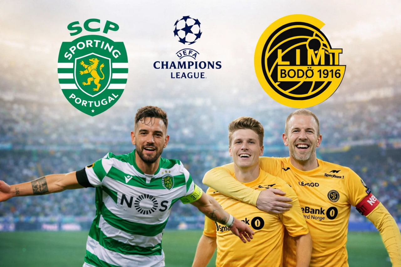 Спортинг - Будё-Глимт | Прогноз, анализ и 3 сценария матча