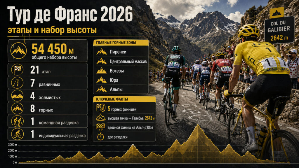 Что такое Тур де Франс в 2026: история, правила, маршрут